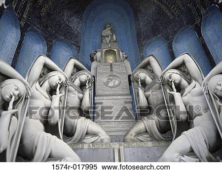 Cemetery Monumental Milan Italy View Large Photo Image Stock Photography - Cemetery Monumental Milan Italy. Fotosearch