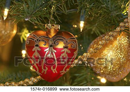 Stock Photo - Close-up of a Christmas ornament. Fotosearch