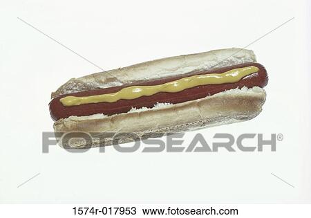Close-up of a hot dog View Large Photo Image Stock Image - Close-up of a hot dog. Fotosearch