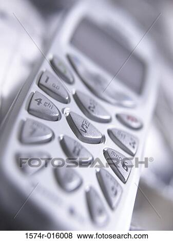 Close-up of a mobile phone View Large Photo Image Stock Photo - Close-up of a mobile phone. Fotosearch