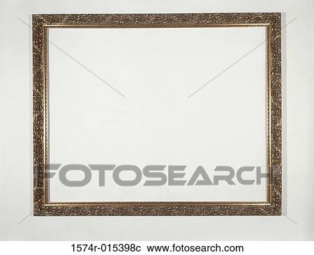 Stock Image - Close-up of a picture frame. Fotosearch
