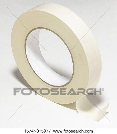 Close-up of a roll of masking tape View Large Photo Image Stock Photo - Close-up of a roll of masking tape. Fotosearch
