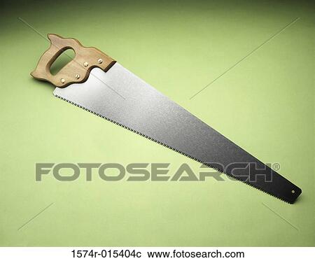 Stock Image - Close-up of a saw. Fotosearch