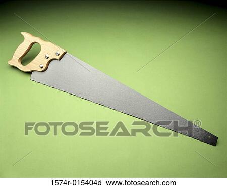 Stock Image - Close-up of a saw. Fotosearch