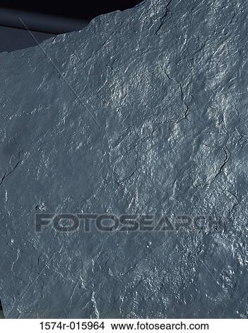 Picture - Close-up of a slate surface. Fotosearch