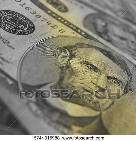 Close-up of American dollar bills View Large Photo Image Stock Photo - Close-up of American dollar bills. Fotosearch