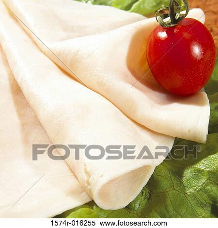 Close-up of ham slices View Large Photo Image Stock Photography - Close-up of ham slices. Fotosearch