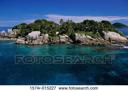 Coco Island Seychelles View Large Photo Image Stock Photo - Coco Island Seychelles. Fotosearch
