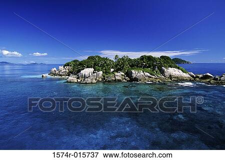 Coco Island Seychelles View Large Photo Image Stock Photo - Coco Island Seychelles. Fotosearch