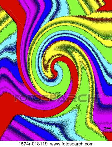 Color Wave 2002 Diana Ong (b. 1940/Chinese-American) Computer graphics View Large Photo Image Stock Photo - Color Wave 2002 Diana Ong (b. 1940/Chinese-American) Computer graphics. Fotosearch