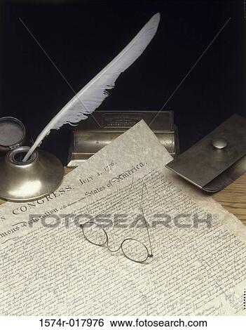 Declaration of Independence View Large Photo Image Stock Photograph - Declaration of Independence. Fotosearch