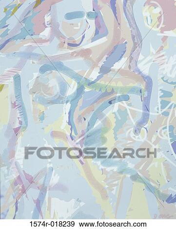Figures Diana Ong (b. 1940 Chinese-American) Computer graphics View Large Photo Image Stock Photo - Figures Diana Ong (b. 1940 Chinese-American) Computer graphics. Fotosearch