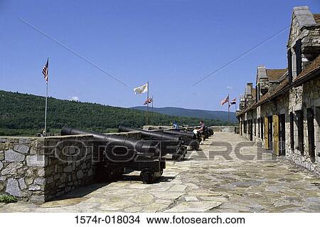 Picture - Fort Ticonderoga New York USA. Fotosearch