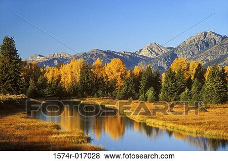 Grand Teton National Park Wyoming USA View Large Photo Image Stock Photo - Grand Teton National Park Wyoming USA. Fotosearch