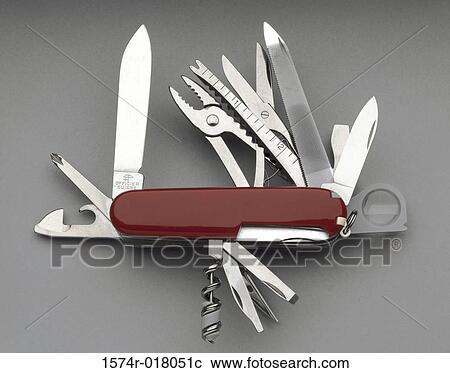 High angle view of a penknife View Large Photo Image Stock Image - High angle view of a penknife. Fotosearch