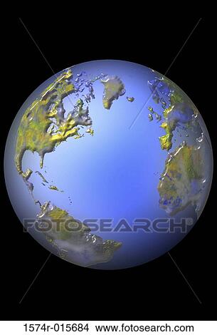 Illustration of a globe View Large Photo Image Picture - Illustration of a globe. Fotosearch