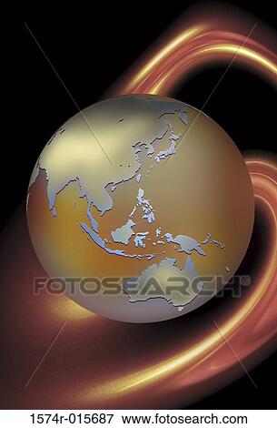 Illustration of a globe View Large Photo Image Stock Photo - Illustration of a globe. Fotosearch