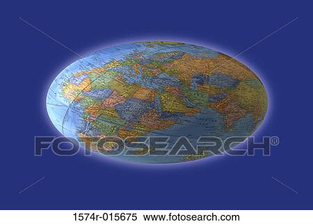 Stock Photography - Illustration of a globe. Fotosearch