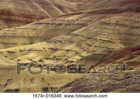 John Day Fossil Beds National Monument Oregon USA View Large Photo Image Stock Photo - John Day Fossil Beds National Monument Oregon USA. Fotosearch