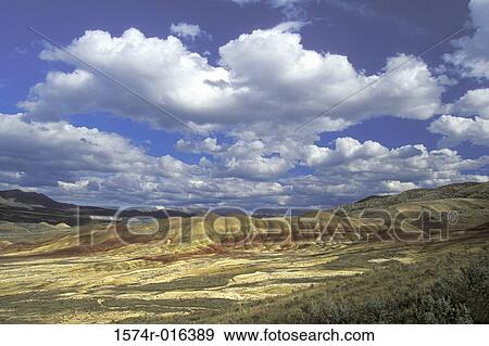 John Day Fossil Beds National Monument Oregon USA View Large Photo Image Stock Photo - John Day Fossil Beds National Monument Oregon USA. Fotosearch