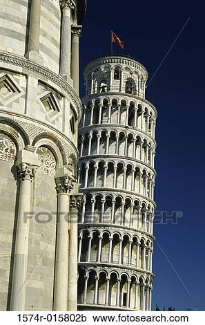 Leaning Tower Pisa Italy View Large Photo Image Stock Image - Leaning Tower Pisa Italy. Fotosearch
