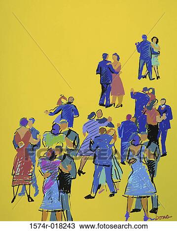 Let's Dance 1995 Diana Ong (b. 1940 Chinese-America) Computer graphics View Large Photo Image Stock Image - Let's Dance 1995 Diana Ong (b. 1940 Chinese-America) Computer graphics. Fotosearch