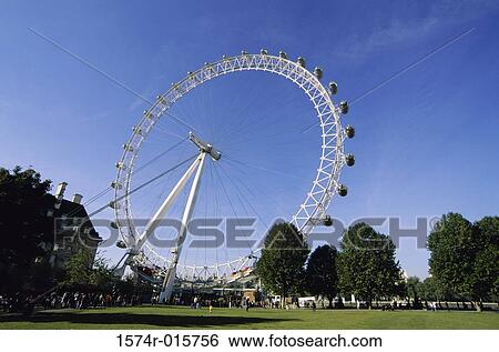 Stock Photograph - London Eye London England. Fotosearch