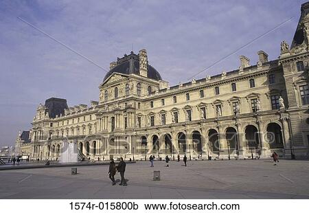 Louvre Paris France View Large Photo Image Stock Image - Louvre Paris France. Fotosearch