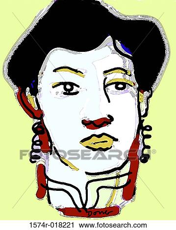 Madame M 2003 Diana Ong (b. 1940 Chinese-American) Computer graphics View Large Photo Image Stock Image - Madame M 2003 Diana Ong (b. 1940 Chinese-American) Computer graphics. Fotosearch