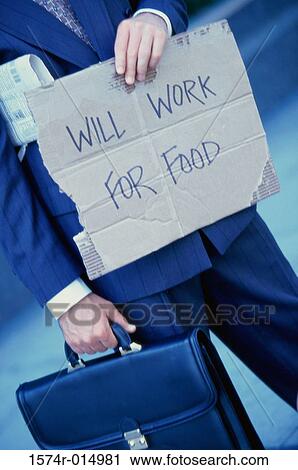 Mid section view of a businessman holding a briefcase and a placard View Large Photo Image Stock Image - Mid section view of a businessman holding a briefcase and a placard. Fotosearch