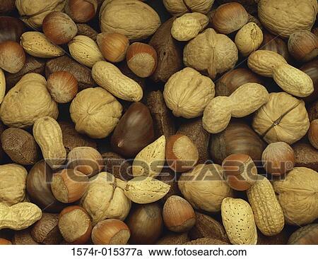 Stock Image - Mixed Nuts. Fotosearch