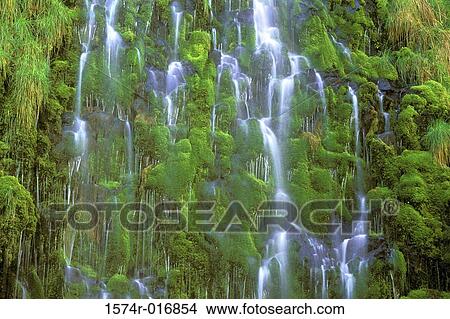 Mossbrae Falls California USA View Large Photo Image Picture - Mossbrae Falls California USA. Fotosearch