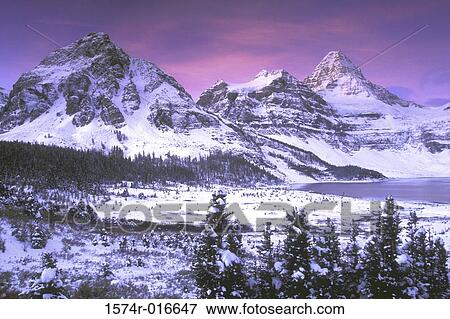Stock Photo - Mount Assiniboine Provincial Park British Columbia Canada. Fotosearch