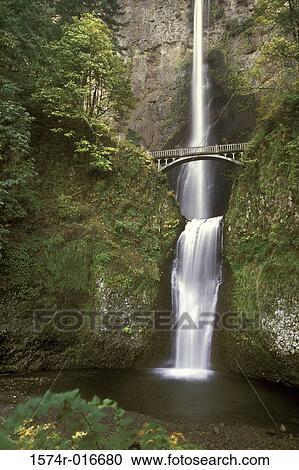 Multnomah Falls Columbia River Gorge National Scenic Area Oregon, USA View Large Photo Image Stock Image - Multnomah Falls Columbia River Gorge National Scenic Area Oregon, USA. Fotosearch
