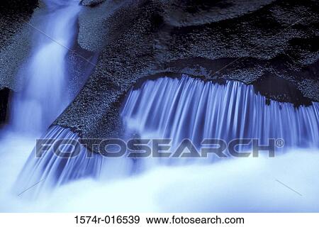 Stock Photo - Paradise River Mount Rainier National Park Washington USA. Fotosearch