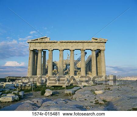 Parthenon Athens Greece View Large Photo Image Stock Image - Parthenon Athens Greece. Fotosearch