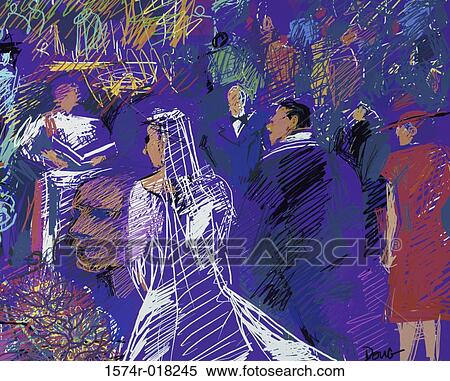 Past and Present 1997 Diana Ong (b. 1940 Chinese-American) Computer graphics View Large Photo Image Stock Photography - Past and Present 1997 Diana Ong (b. 1940 Chinese-American) Computer graphics. Fotosearch