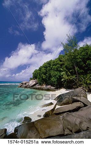 Pirate Cove Moyenne Island Seychelles View Large Photo Image Stock Image - Pirate Cove Moyenne Island Seychelles. Fotosearch
