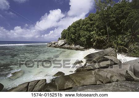 Pirate Cove Moyenne Island Seychelles View Large Photo Image Stock Image - Pirate Cove Moyenne Island Seychelles. Fotosearch