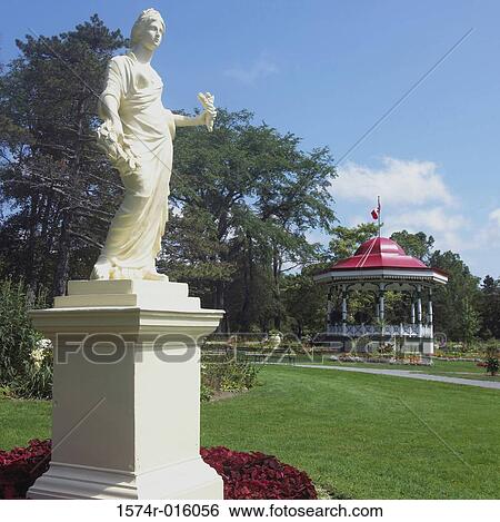 Stock Photograph - Public Gardens Halifax Nova Scotia Canada. Fotosearch