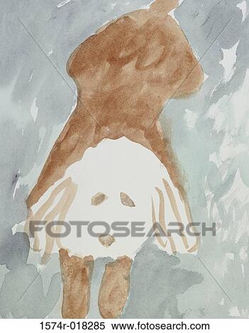 Puppy Diana Ong (b. 1940 Chinese-American) Watercolor Private Collection View Large Photo Image Stock Photography - Puppy Diana Ong (b. 1940 Chinese-American) Watercolor Private Collection. Fotosearch