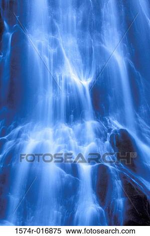 Rocky Brook Falls Olympic National Park Washington USA View Large Photo Image Stock Photography - Rocky Brook Falls Olympic National Park Washington USA. Fotosearch