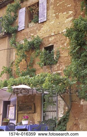 Roussillon France View Large Photo Image Stock Photo - Roussillon France. Fotosearch