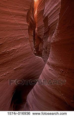 Stock Photograph - Spooky Gulch Grand Staircase-Escalante National Monument, Utah, USA. Fotosearch