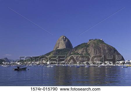 Sugar Loaf Mountain Botafogo Bay Rio de Janeiro Brazil View Large Photo Image Stock Image - Sugar Loaf Mountain Botafogo Bay Rio de Janeiro Brazil. Fotosearch