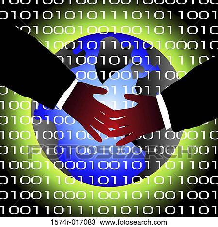 Stock Image - Techy Stuff 1 2004 Linda Braucht (20th C. American) Computer graphics. Fotosearch