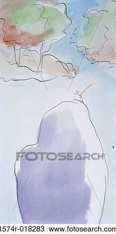 Thoughtful Diana Ong (b. 1940 Chinese-American) Watercolor Private Collection View Large Photo Image Stock Image - Thoughtful Diana Ong (b. 1940 Chinese-American) Watercolor Private Collection. Fotosearch