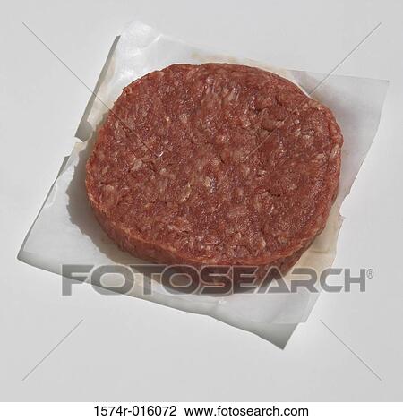 Uncooked hamburger patty View Large Photo Image Stock Image - Uncooked hamburger patty. Fotosearch