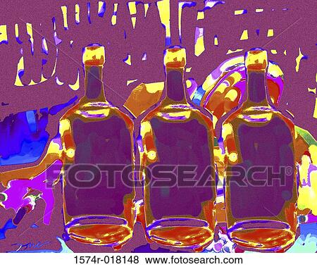 Vino - Still Life 2002 Diana Ong (b. 1940/Chinese-American) Computer graphics View Large Photo Image Stock Photo - Vino - Still Life 2002 Diana Ong (b. 1940/Chinese-American) Computer graphics. Fotosearch