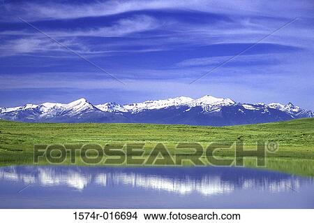 Picture - Wallowa Mountains Oregon USA. Fotosearch